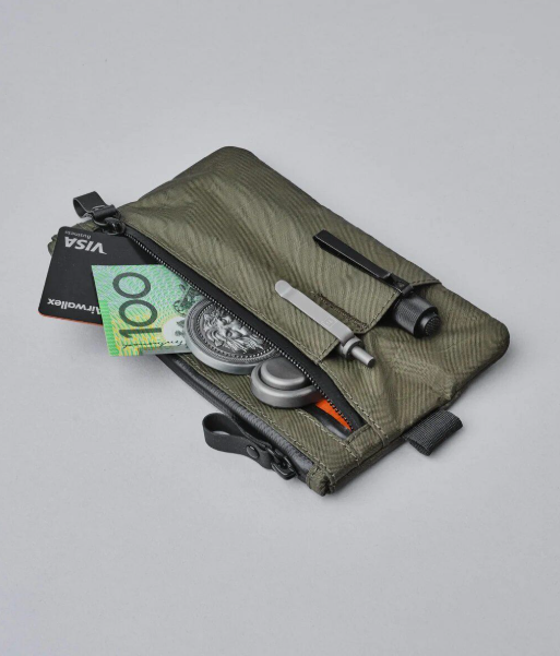 ALPAKA ZIP CLUTCH 拉鍊手拿包
