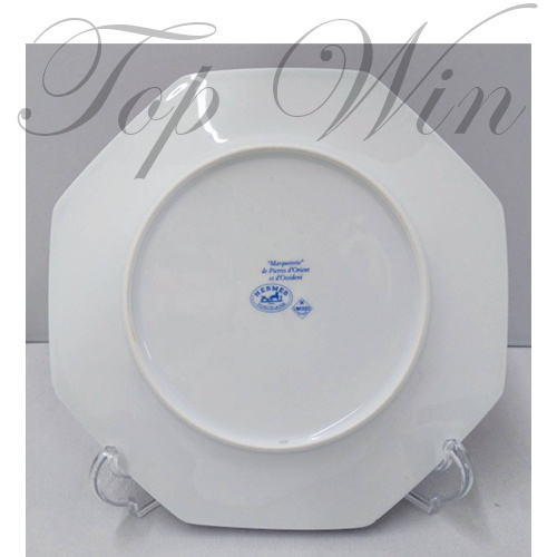Hermès Limoges octagonal porcelain plate &nbsp;平行進口