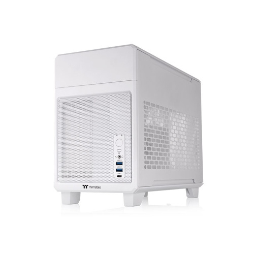 Thermaltake TR100 Mini Tower Chassis - ( Black / White )