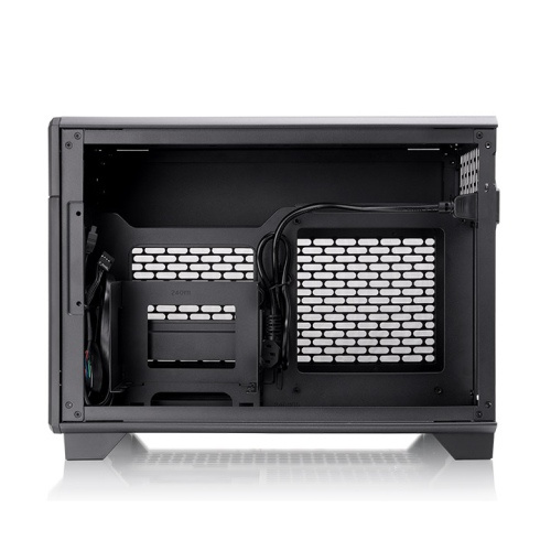 Thermaltake TR100 Mini Tower Chassis - ( Black / White )