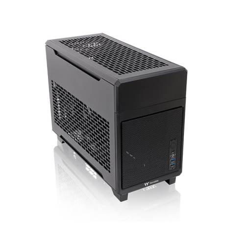 Thermaltake TR100 Mini Tower Chassis - ( Black / White )