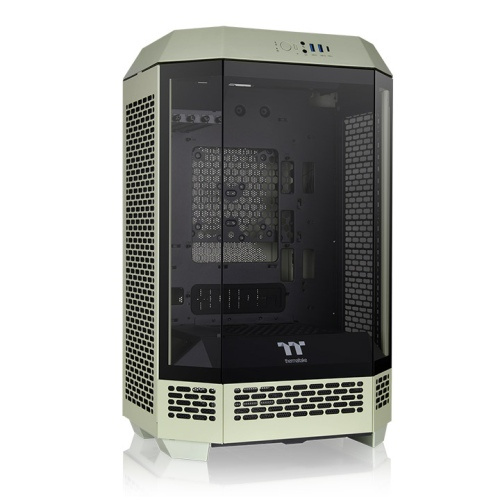 Thermaltake The Tower 300 Snow Micro Tower Chassis - ( Black / White / Racing Green / Bumblebee / Matcha Green ) ( 頂部預裝2把140mm 風扇 ) Thermaltake The Tower 300 Snow Micro Tower Chassis - ( Black / White / Racing Green / Bumblebee / Matcha Green ) ( 頂部預裝2把140mm 風扇 )