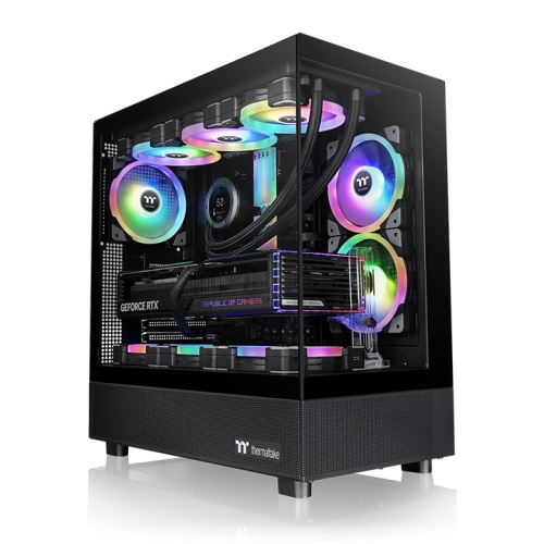 Thermaltake View 270 TG ARGB Mid Tower Chassis - BLACK ( 預裝3把ARGB風扇 ) Thermaltake View 270 TG ARGB Mid Tower Chassis - BLACK ( 預裝3把ARGB風扇 )