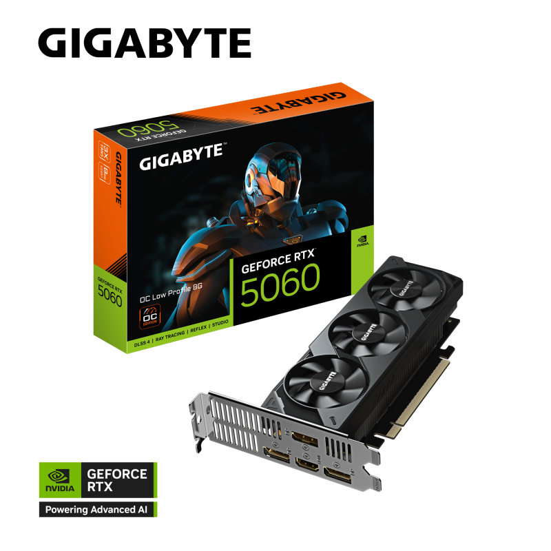 GIGABYTE GeForce RTX™ 5060 OC Low Profile 8G