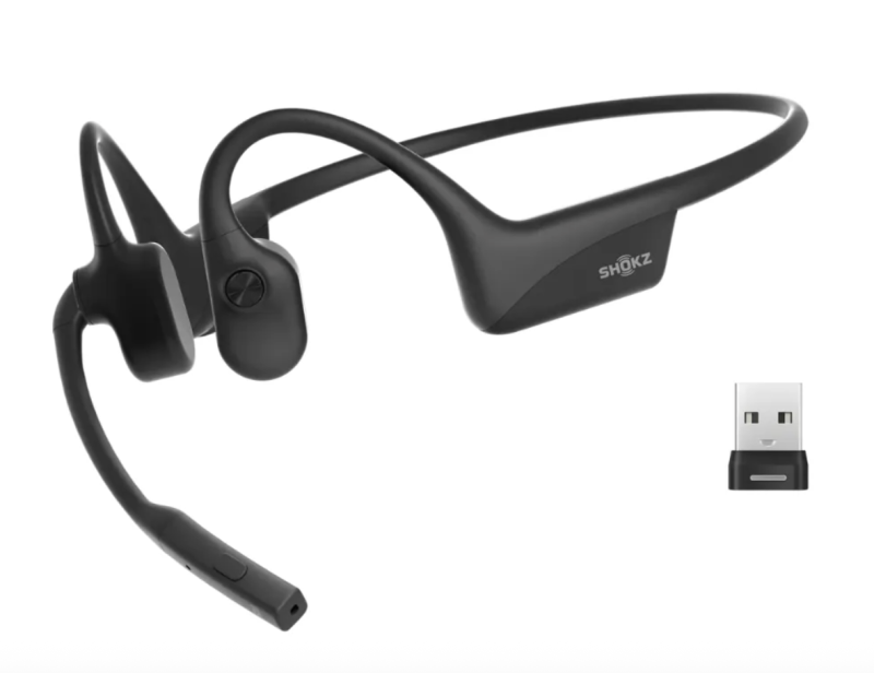 Shokz OpenComm 2 UC 骨傳導通訊耳機 C120 (USB-A / USB-C) Shokz OpenComm 2 UC 骨傳導通訊耳機 C120 (USB-A / USB-C)