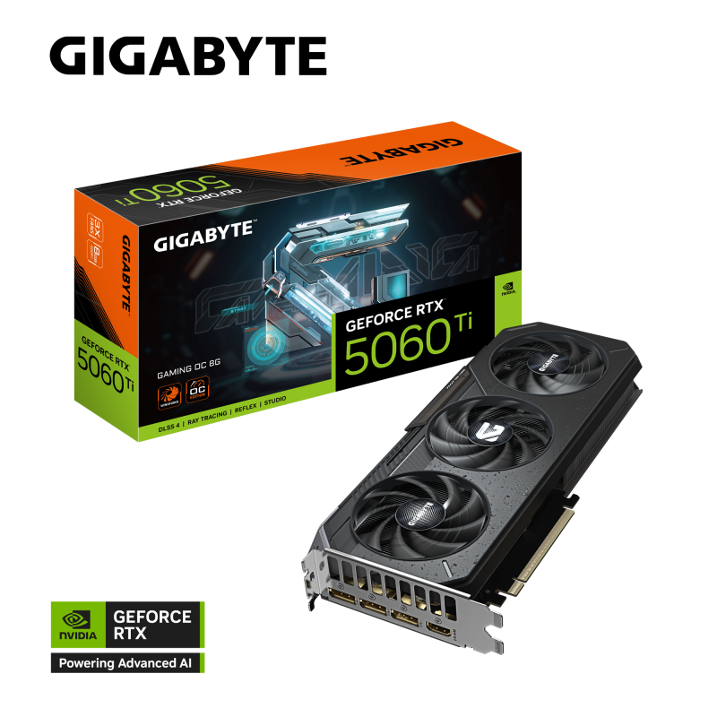 GIGABYTE GeForce RTX™ 5060 Ti GAMING OC 8G [現金/轉數快優惠 $5299]