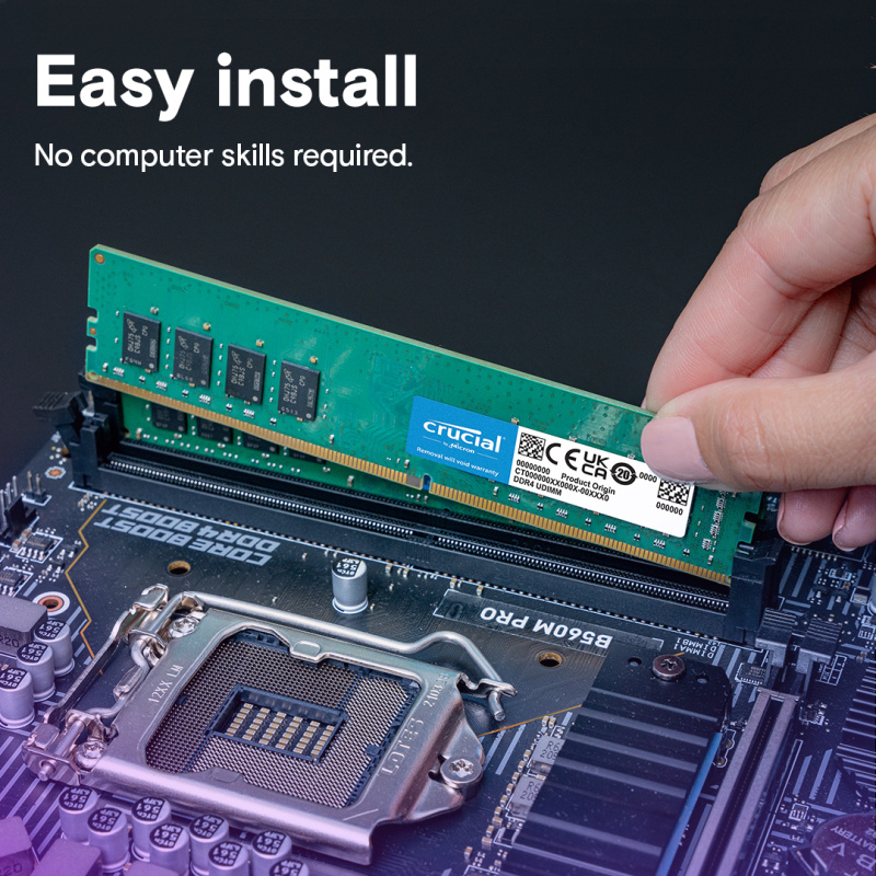 Crucial 32GB DDR4-3200 UDIMM - CT32G4DFD832A