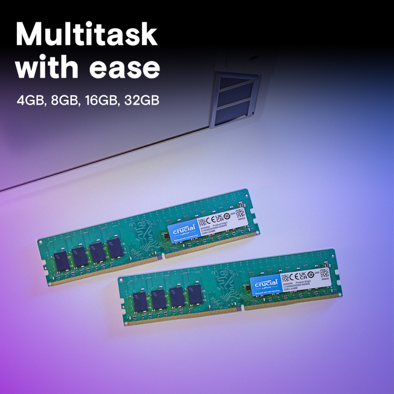 Crucial 32GB DDR4-3200 UDIMM - CT32G4DFD832A