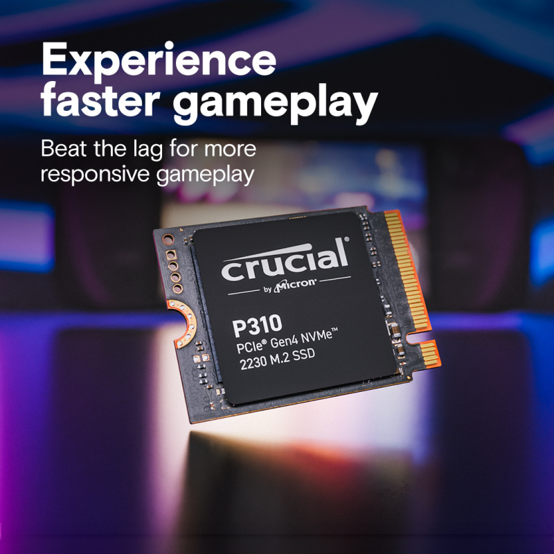 Crucial P310 ( 1TB - 2TB ) PCIe Gen4 NVMe [2230] M.2 SSD - ( CT1000P310SSD2 / CT2000P310SSD2 )