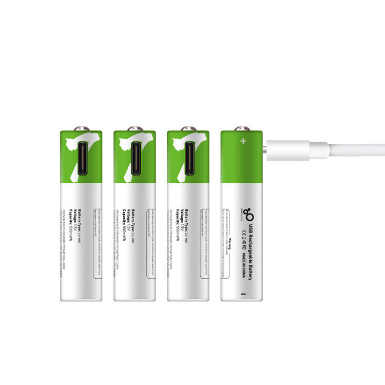 1.5V USB Type-C 循環充電 鋰電池 [4粒裝/16粒裝] [2款]
