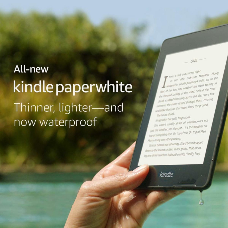 【全網最低價】Amazon All-new Kindle Paperwhite 10代 (2018) Wifi (8GB) 6" 電子書閱讀器 (有電子書廣告版)
