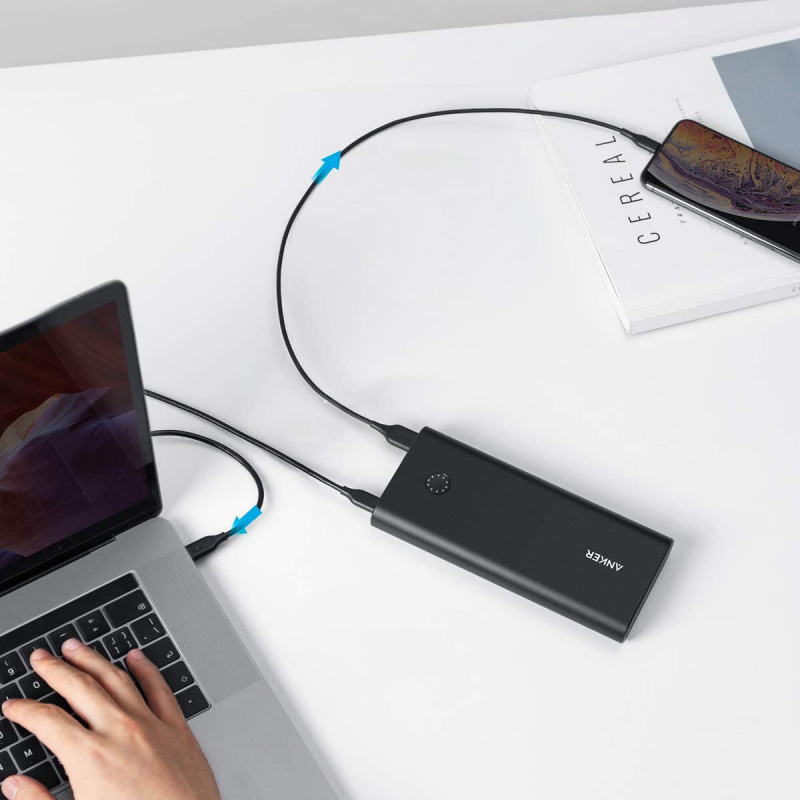 Anker PowerCore+ 26800mAh 45W PD 行動電源 連60W PD充電器 快充組合