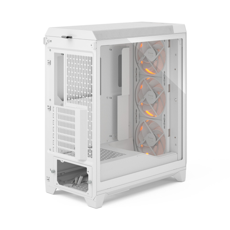 Fractal Design Meshify 3 White RGB TG Clear Tint ( FD-C-MES3A-07 ) Fractal Design Meshify 3 White RGB TG Clear Tint ( FD-C-MES3A-07 )