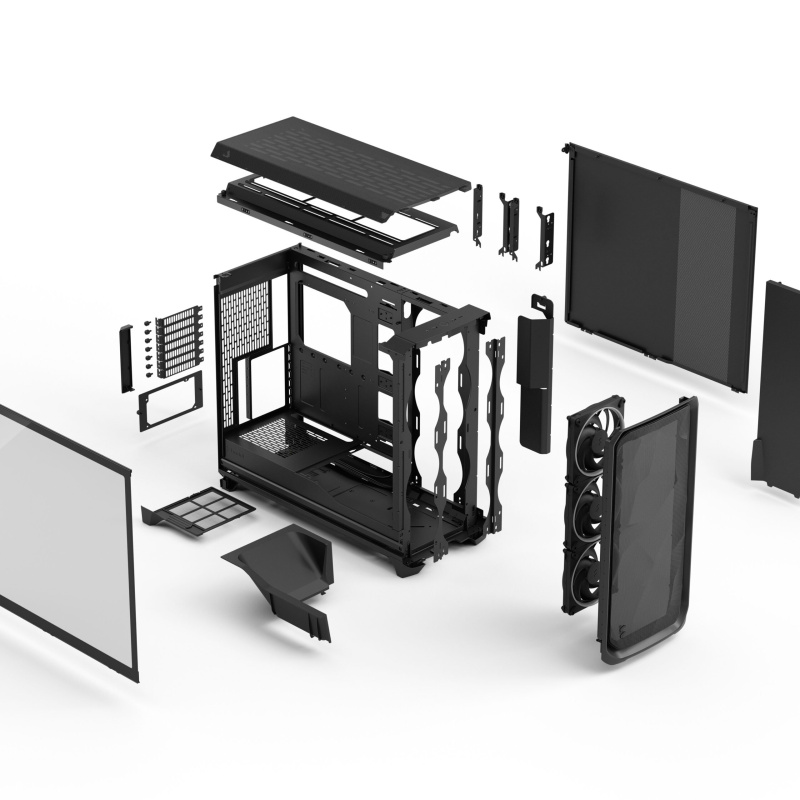 Fractal Design Meshify 3 XL Black RGB TG Light Tint ( FD-C-MES3X-04 ) Fractal Design Meshify 3 XL Black RGB TG Light Tint ( FD-C-MES3X-04 )