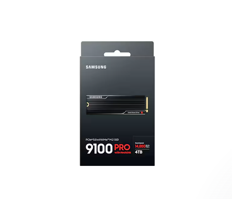 SAMSUNG 9100 PRO ( 含散熱片) ( 1TB - 4TB ) PCIe 5.0 NVMe M.2 固態硬碟
