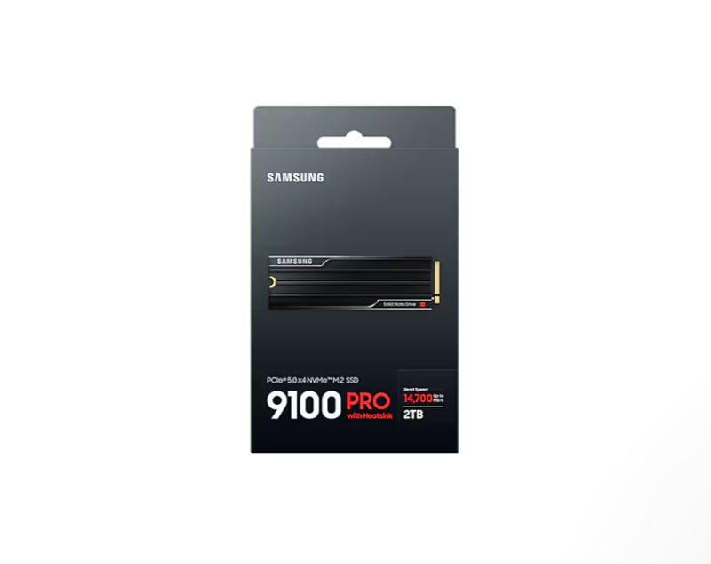 SAMSUNG 9100 PRO ( 含散熱片) ( 1TB - 4TB ) PCIe 5.0 NVMe M.2 固態硬碟