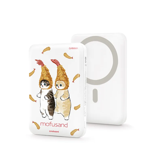 GARMMA x Mofusand 貓福珊迪磁吸無線行動電源 10000mAh