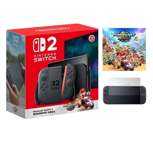 [現貨發售] Nintendo Switch2 瑪利歐賽車世界主機組合/主機組合 + 配件