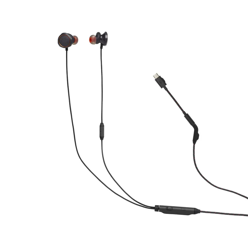 JBL Quantum 50C 有線入耳式電競耳機 配備 USB-C 適配器【香港行貨】
