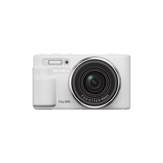 YASHICA City 200 Digital Camera (White) YAS-DGC200-WH