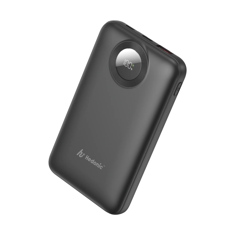 Hedonic 10000mah (38.5Wh) PD 3.0 22.5W Lightning & USB-C 流動充電池 (升級版), 81051(黑), 81052(白)