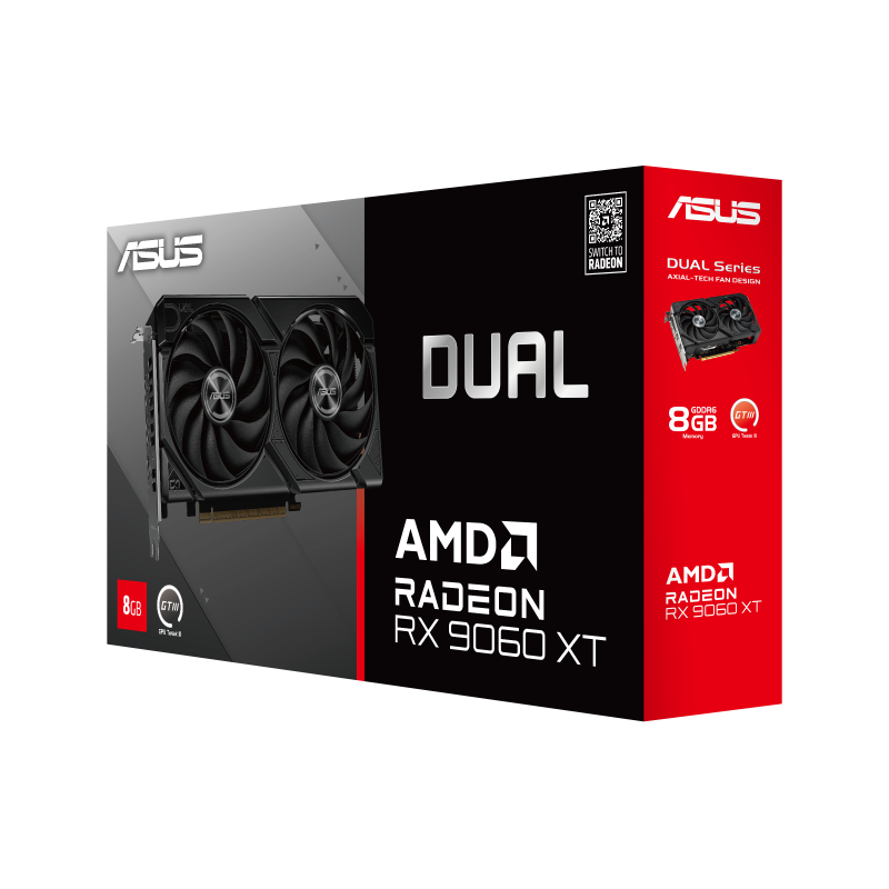 ASUS Dual Radeon™ RX9060XT 8G GDDR6 FPS $2680