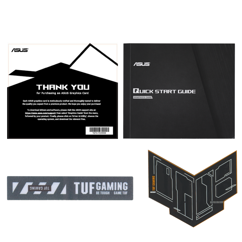 ASUS TUF Gaming Radeon™ RX 9060 XT 16GB GDDR6 OC 超頻版