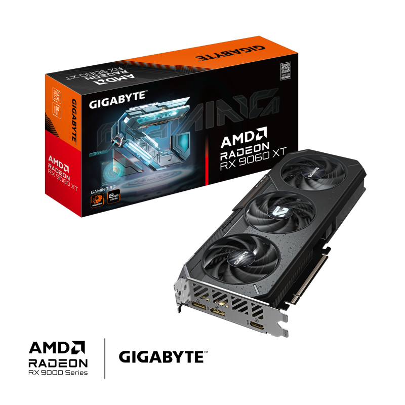 GIGABYTE Radeon™ RX 9060 XT GAMING 8G GIGABYTE Radeon™ RX 9060 XT GAMING 8G