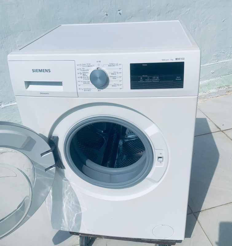 洗衣機 Siemens 西門子 前置式 變頻 大容量 (7kg, 1000轉/分鐘) WM10N060HK 二手電器 清倉大減價 最新款 貨到付款