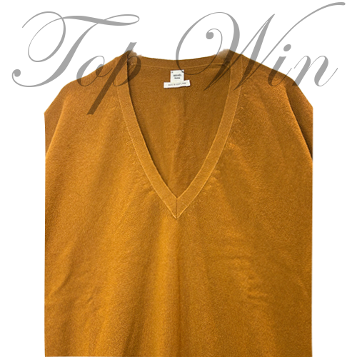 Hermes V領毛衣  平行進口