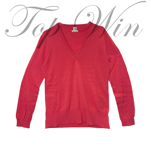 Hermes V領毛衣  平行進口