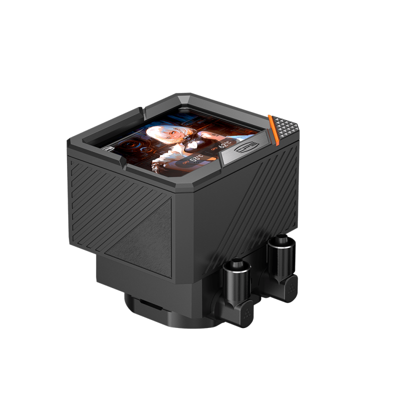 PCCOOLER GT360 ARGB Display 360mm Liquid CPU Cooler ( Black / White )