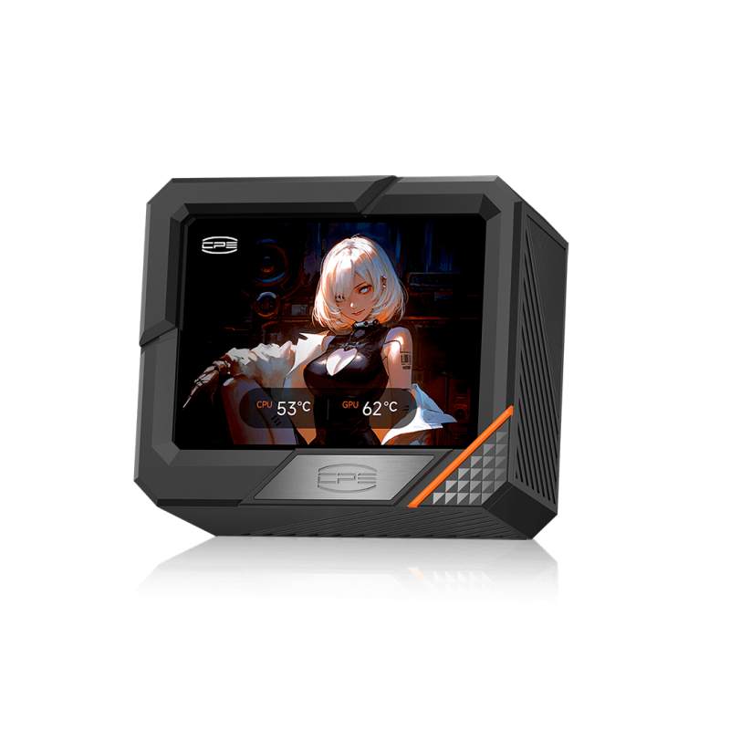 PCCOOLER GT360 ARGB Display 360mm Liquid CPU Cooler ( Black / White )