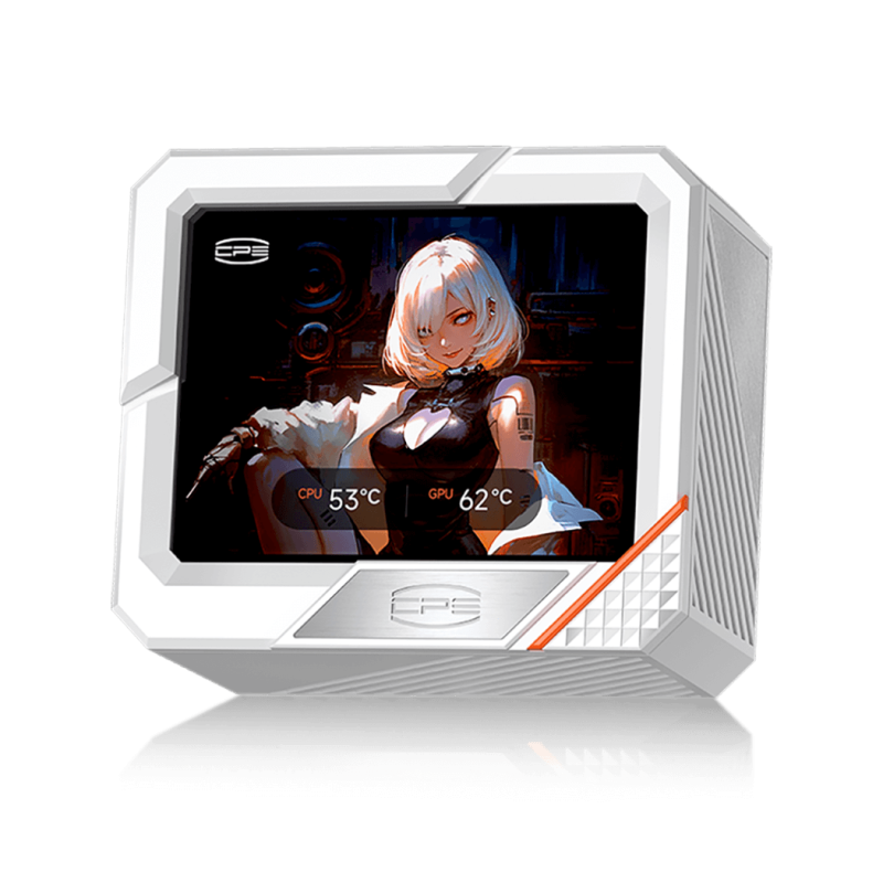 PCCOOLER GT360 ARGB Display 360mm Liquid CPU Cooler ( Black / White )
