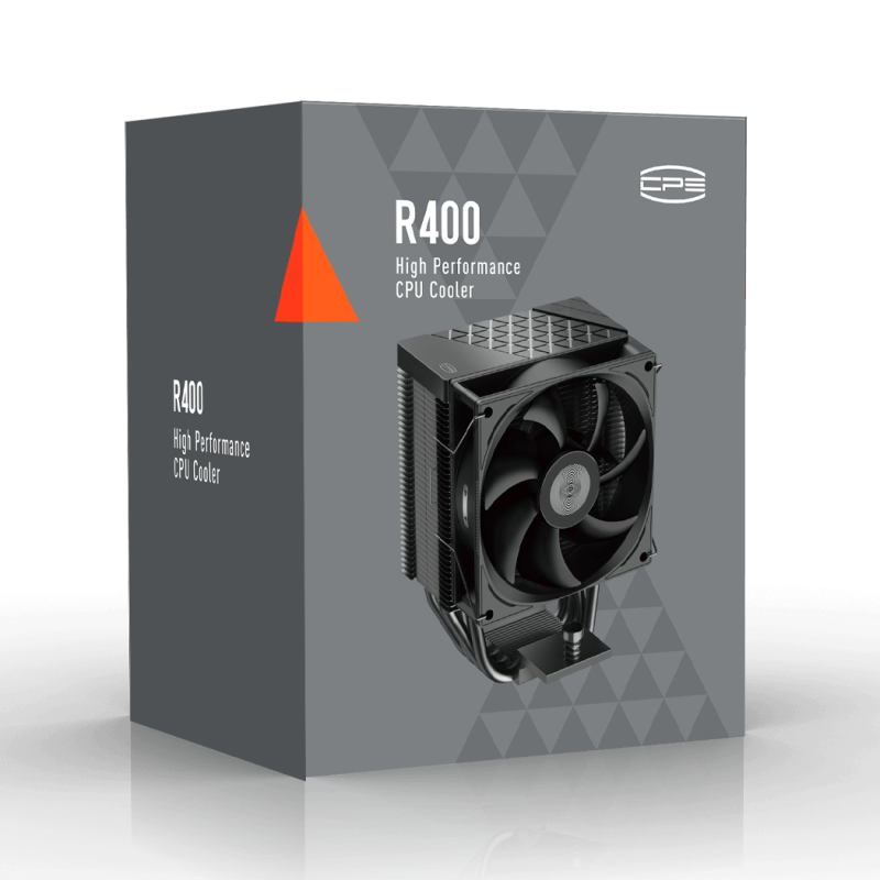 PCCOOLER R400 92mm Air CPU Cooler ( Black )