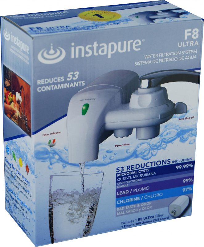 Instapure F8 Ultra White 水龍頭過濾系統 Faucet Filter System