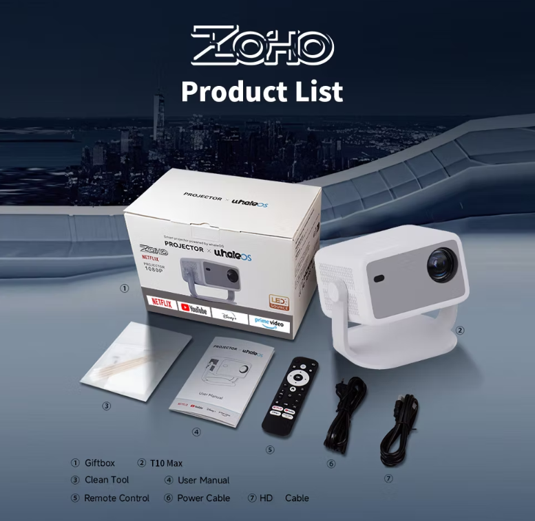 ZOHO T10 Max 投影機