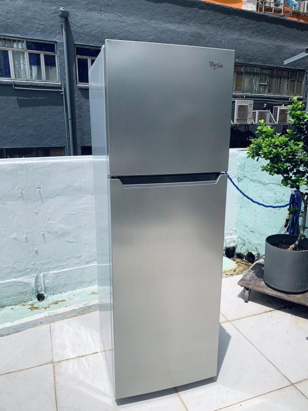 雪櫃Whirlpool 惠而浦 雙門冰箱櫃 166CM高上置式急凍室 可改左/右門鉸 二手電器 清倉大減價 最新款 貨到付款 包送貨安裝
