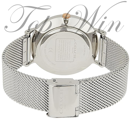 Buy 1 Get 1！ Coach Ladies Perry Watch 蔻馳經典米蘭帶女錶  平行進口
