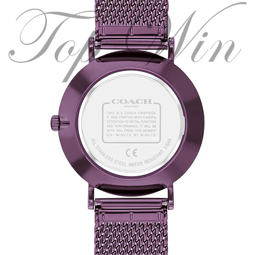 Buy 1 Get 1！ Coach Ladies Perry Watch 蔻馳經典米蘭帶女錶  平行進口