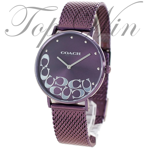 Buy 1 Get 1！ Coach Ladies Perry Watch 蔻馳經典米蘭帶女錶  平行進口