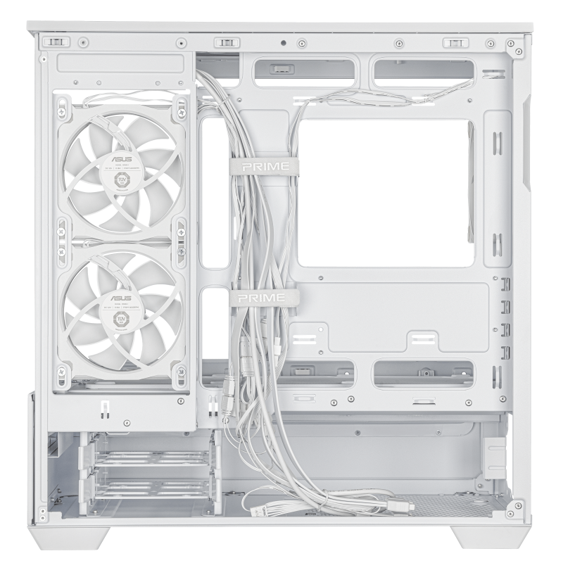 ASUS Prime AP202 ARGB Tempered Glass MicroATX ( BLACK / WHITE )