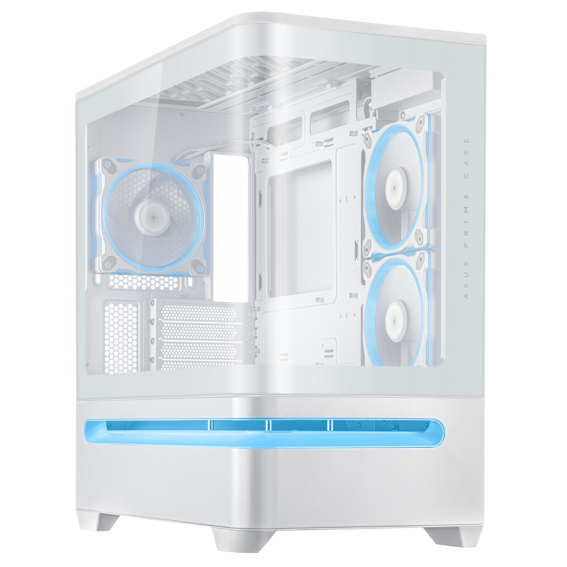 ASUS Prime AP202 ARGB Tempered Glass MicroATX ( BLACK / WHITE )