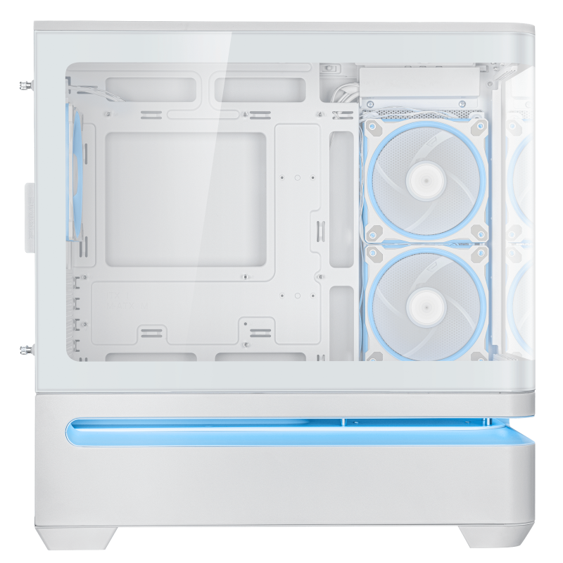 ASUS Prime AP202 ARGB Tempered Glass MicroATX ( BLACK / WHITE )