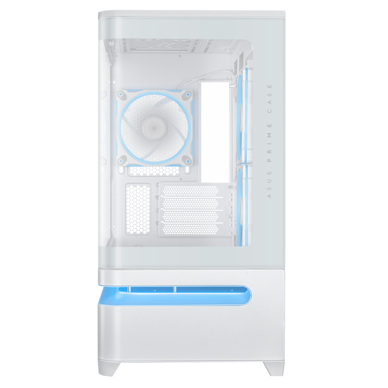 ASUS Prime AP202 ARGB Tempered Glass MicroATX ( BLACK / WHITE )