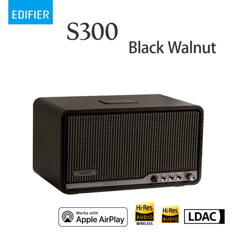 Edifier S300 Hi-Fi級一體式旗艦音箱 [3色]