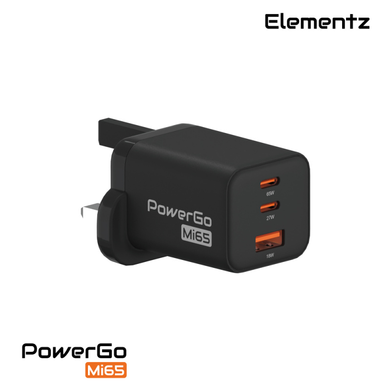 Elementz PowerGo Mi65 插牆式充電器 PD-Mi65