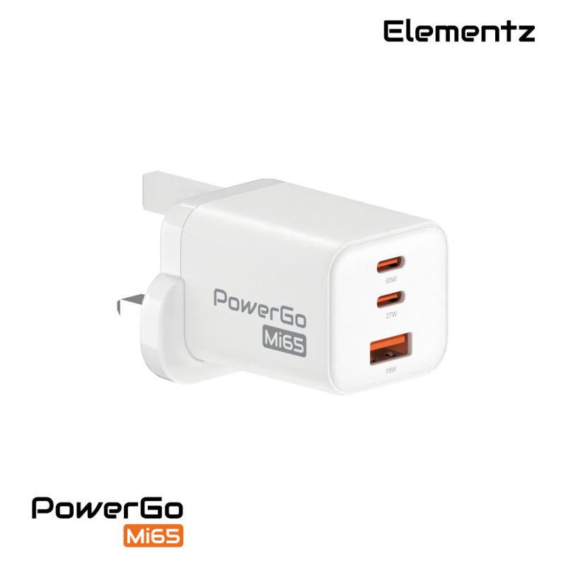 Elementz PowerGo Mi65 插牆式充電器 PD-Mi65