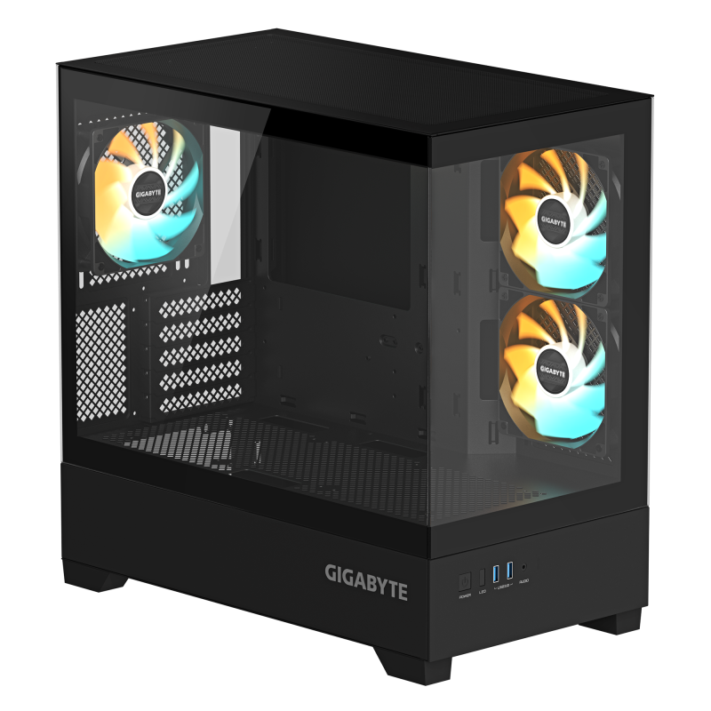 GIGABYTE C201 PANORAMIC - MATX ( Black / White )
