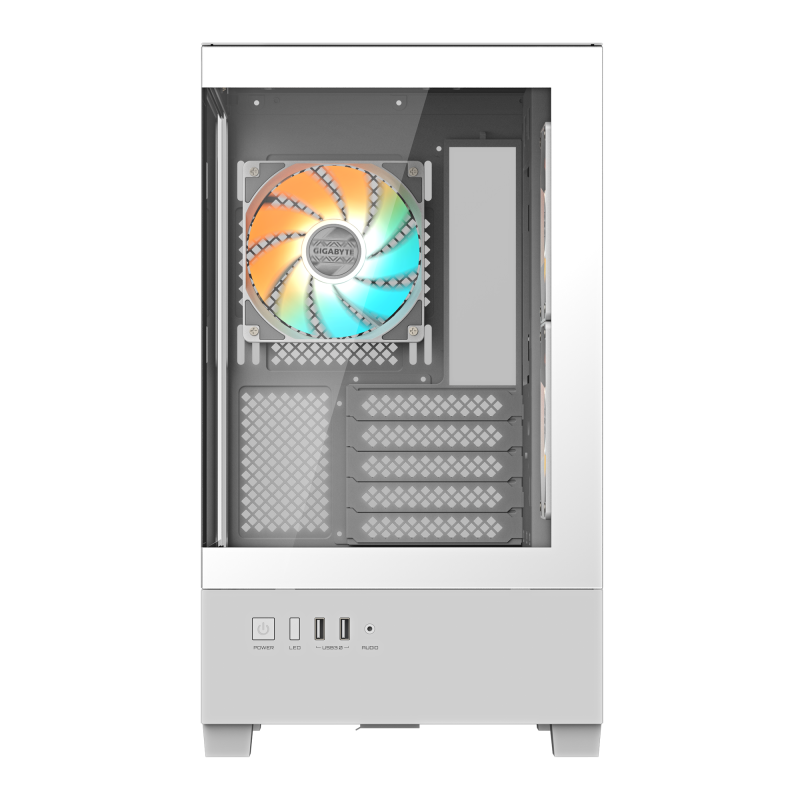GIGABYTE C201 PANORAMIC - MATX ( Black / White )